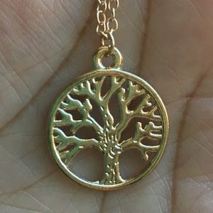 Tree of Life Gold Necklace
